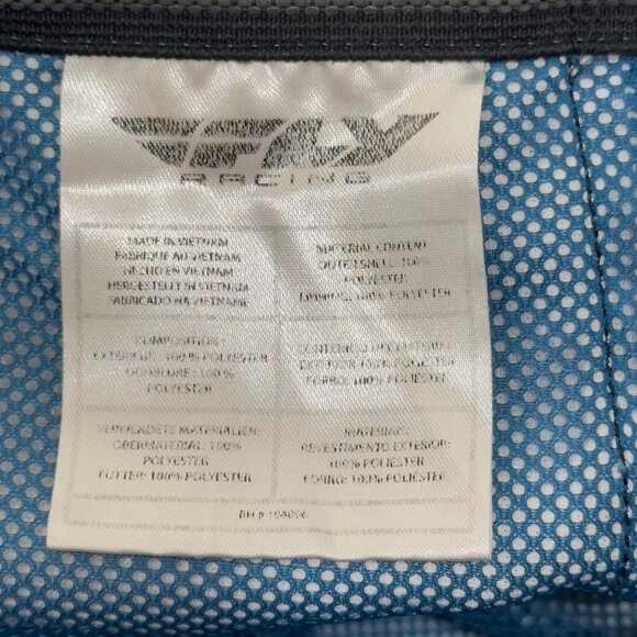 Fly Racing F-16 Blue Motocross Mens Pants Size 44 Lightweight Durable Design - Picture 8 of 14